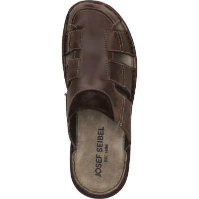 Afbeelding van Josef Seibel Maverick 02 Clogs, Heren, Maat: 42, Mocca Leer