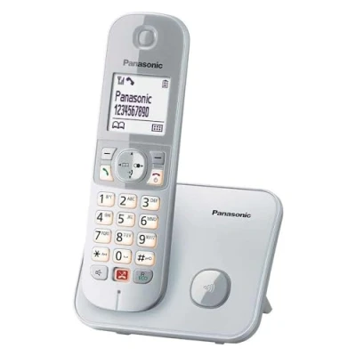 Afbeelding van Huistelefoon Panasonic Corp. KX TG6851 1,8&quot; LCD Zilverkleurig