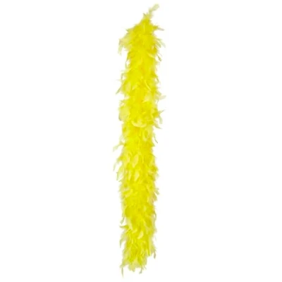 Afbeelding van Boland Boa 50 g neon geel Geel,Neon Volwassenen Unisex Showgirl Glitter and Glamour