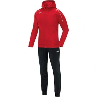 Afbeelding van Polyesterpak met kap Classico Rood / 140
