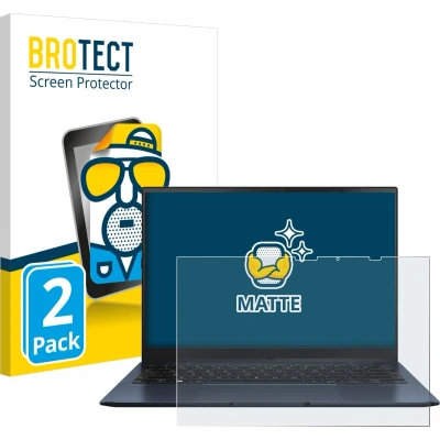 Afbeelding van BROTECT Screenprotector voor ASUS ZenBook S 13 Flip OLED Folie Beschermfolie matte (2 Stuks)