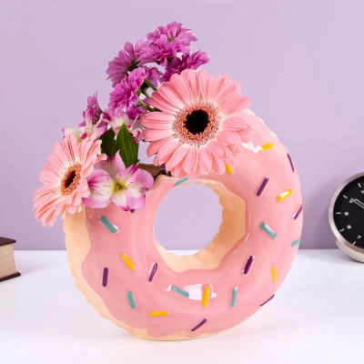 Afbeelding van Donut Zwemband Vaas