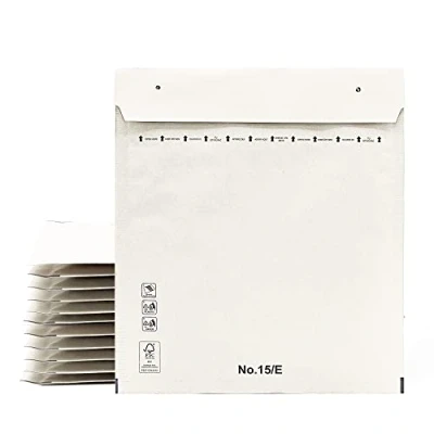 Afbeelding van Ofituria enveloppen met luchtkussenfolie, witte zelfklevende lijm (200 enveloppen, 220 x 260 mm)