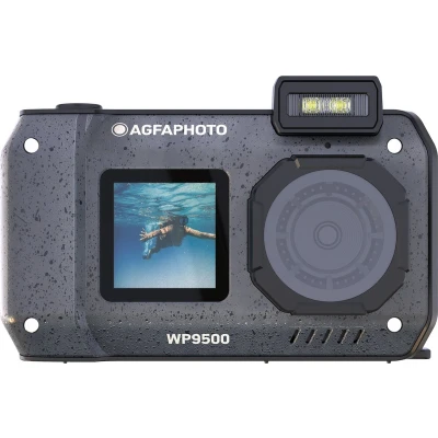 Afbeelding van AgfaPhoto Realishot WP9500 Appareil Photo Numérique Waterproof, Étanche 7m, 24 MP, Zoom 18X, Vidéo 4K, Double Écran 2.9/1.4 Noir