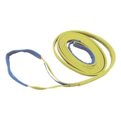 Afbeelding van Hijsband 2 laags geel 2m/ 90mm 3 ton
