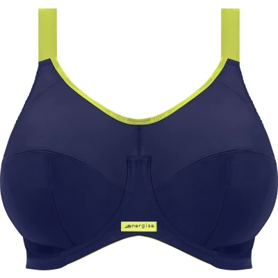 Afbeelding van Elomi ENERGISE UW SPORTS BRA Dames Sportbeha Navy Maat 85H