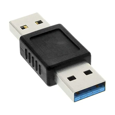 Image de InLine Adaptateur USB type A (M) pour 3.0 bleu