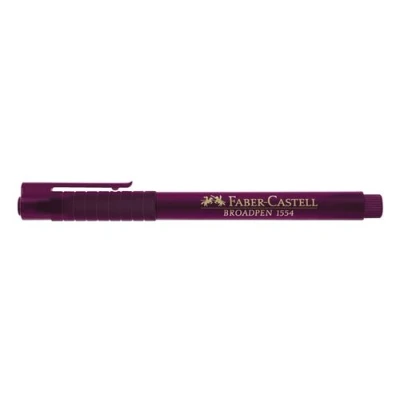 Image de Feutre Faber Castell Broadpen 1554 Pourpre