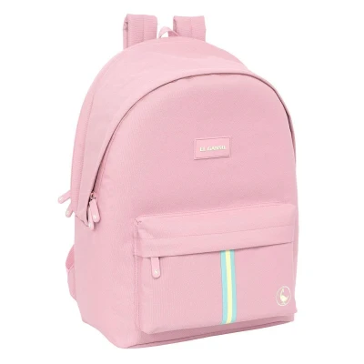 Afbeelding van Rugtas voor Laptop en Tablet met USB Uitgang El Ganso Basics Roze