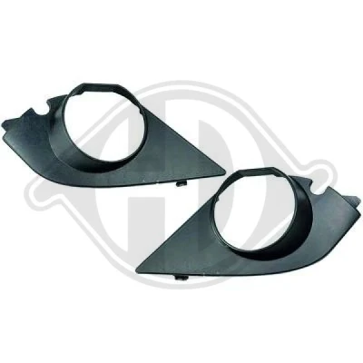 Afbeelding van DIEDERICHS ZUB00105 Afdekkap, mistlamp Voor, Aan beide zijden