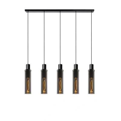Afbeelding van Lucide ORLANDO Hanglamp 5xE27 Fumé