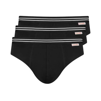 Afbeelding van Nur Der heren slips, zwart, xxl, zwart.