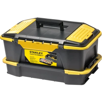 Afbeelding van Stanley Gereedschapskoffer Click &amp; Connect met assortimentsdoos