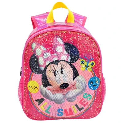 Afbeelding van Minnie Mouse meisjes rugzak met wrijfpalleten