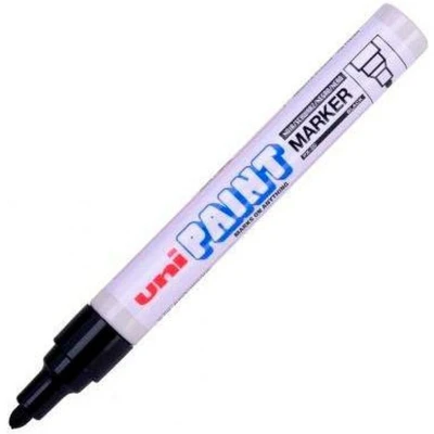 Afbeelding van Permanente markeerstift Uni Ball PX 20 Zwart (12 Stuks)