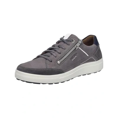 Afbeelding van Josef Seibel Maddox 07 lage sneakers, schoenen, G breedte (normaal), uitneembare binnenzool, Asfalt Multi, 44 EU, EU