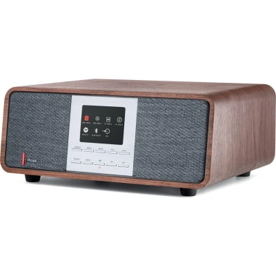 Afbeelding van Pinell Supersound 501 DAB+ Internetradio walnoot hout