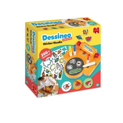 Afbeelding van Jumbo Dessineo Sticker Studio stickers maken Kleur je eigen