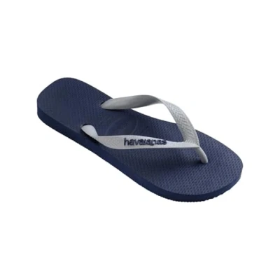 Afbeelding van Havaianas Top Logo Pop Up Teenslippers Uniseks, Marineblauw/ijsgrijs