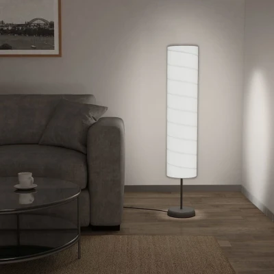 Afbeelding van Vloerlamp met standaard E27 121 cm wit