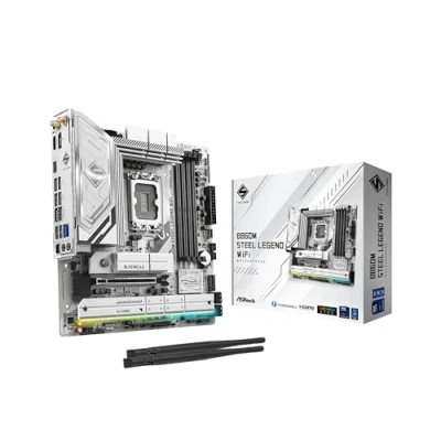 Afbeelding van AsRock B860M Steel Legend WiFi DDR5 Intel S detailhandel (LGA 1851, B860, mATX), Moederbord