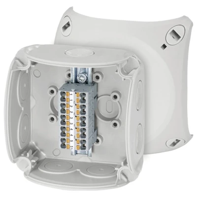 Afbeelding van Hensel 62000294 Verdeeldoos Halogeenvrij, Verzegelbaar, Weerbestendig (l x b) 93 mm 1 stuk(s)