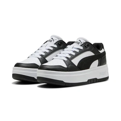 Afbeelding van Puma Rebound Femme Low Dames Sneakers White Black