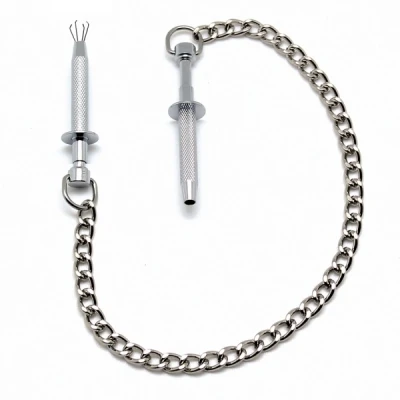 Afbeelding van Rimba Tepelklemmen met Grijper en Ketting