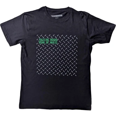 Afbeelding van Talking Heads Fear Of Music Heren T shirt M Zwart