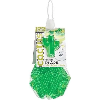 Afbeelding van Joie Cactus Set Van 20 Herbruikbare Ijsblokjes
