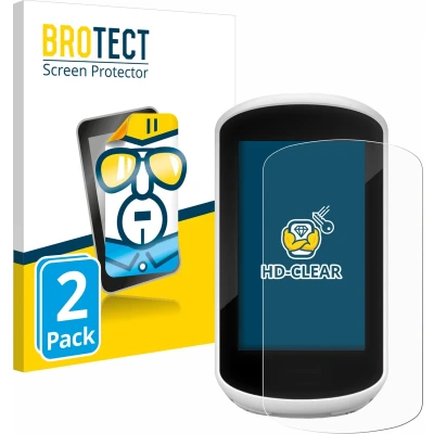Afbeelding van BROTECT Screenprotector voor Garmin Edge Explore 2018 Folie Beschermfolie transparant (2 Stuks)