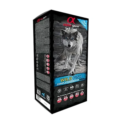 Afbeelding van 2x9kg alpha spirit Complete Wild Fish Hondenvoer