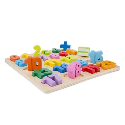 Afbeelding van New Classic Toys Houten Getallen Puzzel