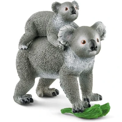 Afbeelding van Schleich wild life koalabeer met jong