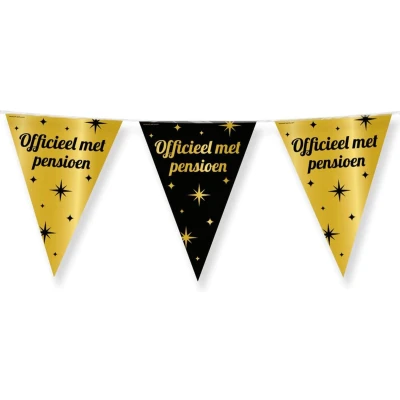 Afbeelding van Vlaggenlijn Slinger Pensioen Classy 10 meter