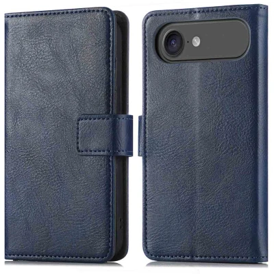 Afbeelding van imoshion Luxe Bookcase voor de Apple iPhone 17 Air Dark Blue