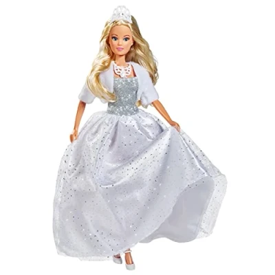 Image de Steffi Love Reve blanc Poupée Mannequin 29cm Robe + Accesoires Dés 3 ans
