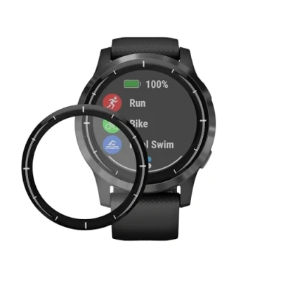 Afbeelding van kwmobile Beschermfolie geschikt voor Garmin Vivoactive 4 (45 mm) Schermbeschermer 2 x screenprotector smartwatch anti kras