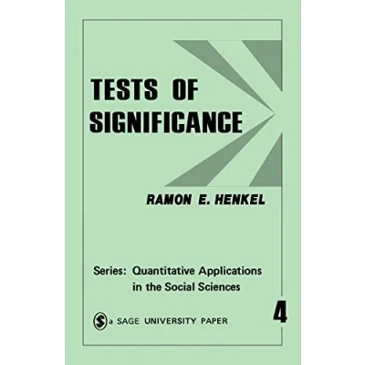 Afbeelding van Quantitative Applications in the Social Sciences Tests of Significance