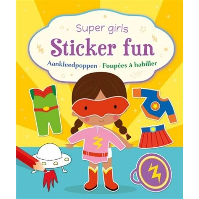 Image de Super girls Sticker Fun Poupées à habiller