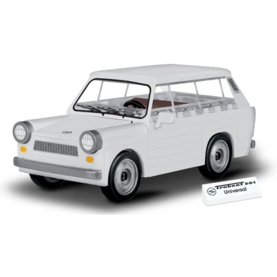 Afbeelding van Cobi Youngtimer Bouwpakket Trabant 1:35 Wit 74 delig 24540