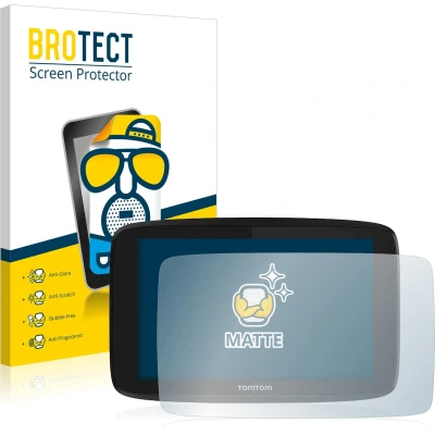 Afbeelding van BROTECT Screenprotector voor TomTom GO Essential 6&quot; Folie Beschermfolie matte (2 Stuks)