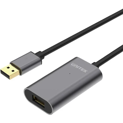Afbeelding van UNITEK Y 271 USB kabel 5 m 2.0 A Grijs