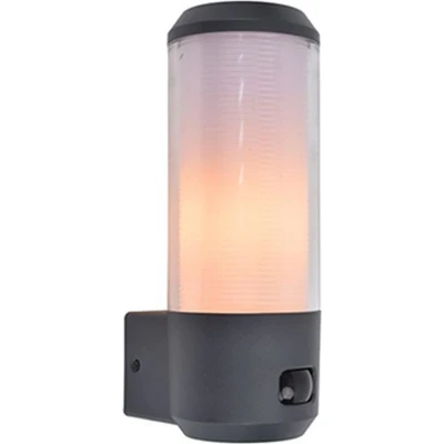 Afbeelding van Lutec HEROS 5288202118 Buitenlamp met bewegingsmelder (wand) E27 Antraciet