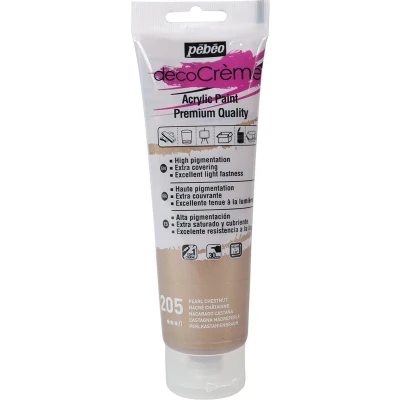 Afbeelding van Verf kastanje acryl parelmoer 120 ml Pébéo