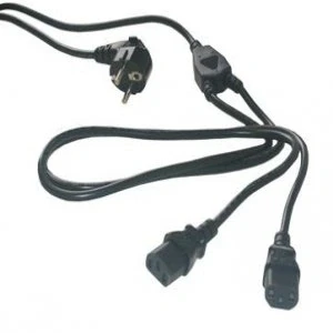 Afbeelding van MCL MC909 3M electriciteitssnoer Zwart C13 stekker