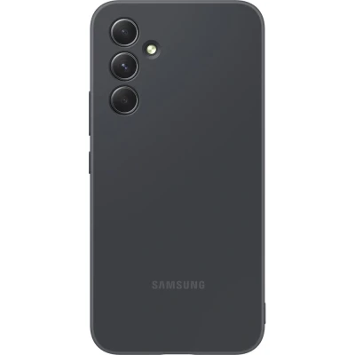 Afbeelding van Samsung Siliconen Back Cover Zwart Galaxy A54