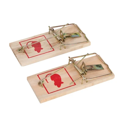 Afbeelding van Fixman Traditionele muizenval, 2 pak 100 x 45mm