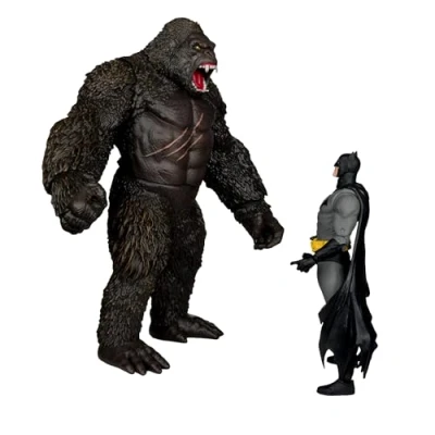 Afbeelding van McFarlane Toys DC Justice League Monsterverse Multiverse Action Figuur 2 Pack Batman &amp; Kong 29 cm