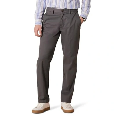 Image de Amazon Essentials Pantalon chino à coupe droite, infroissable et plat pour homme, gris, 81,3 x 76,2 cm (l L)